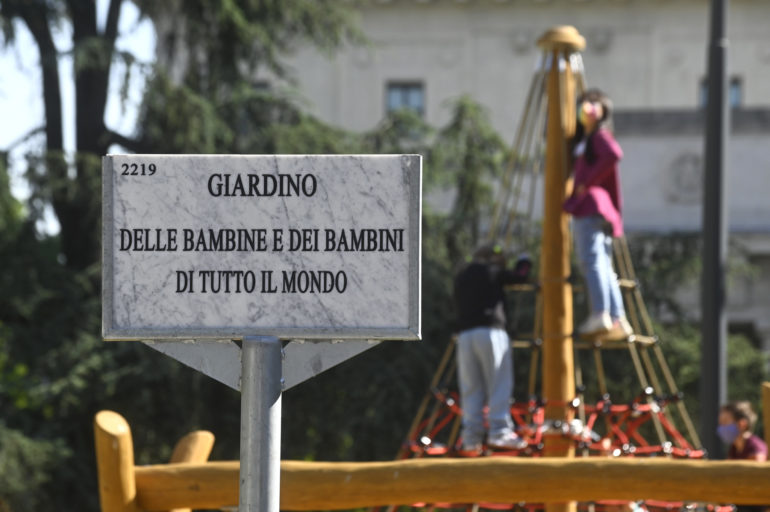 Giardino delle bambine e dei bambini di tutto il mondo