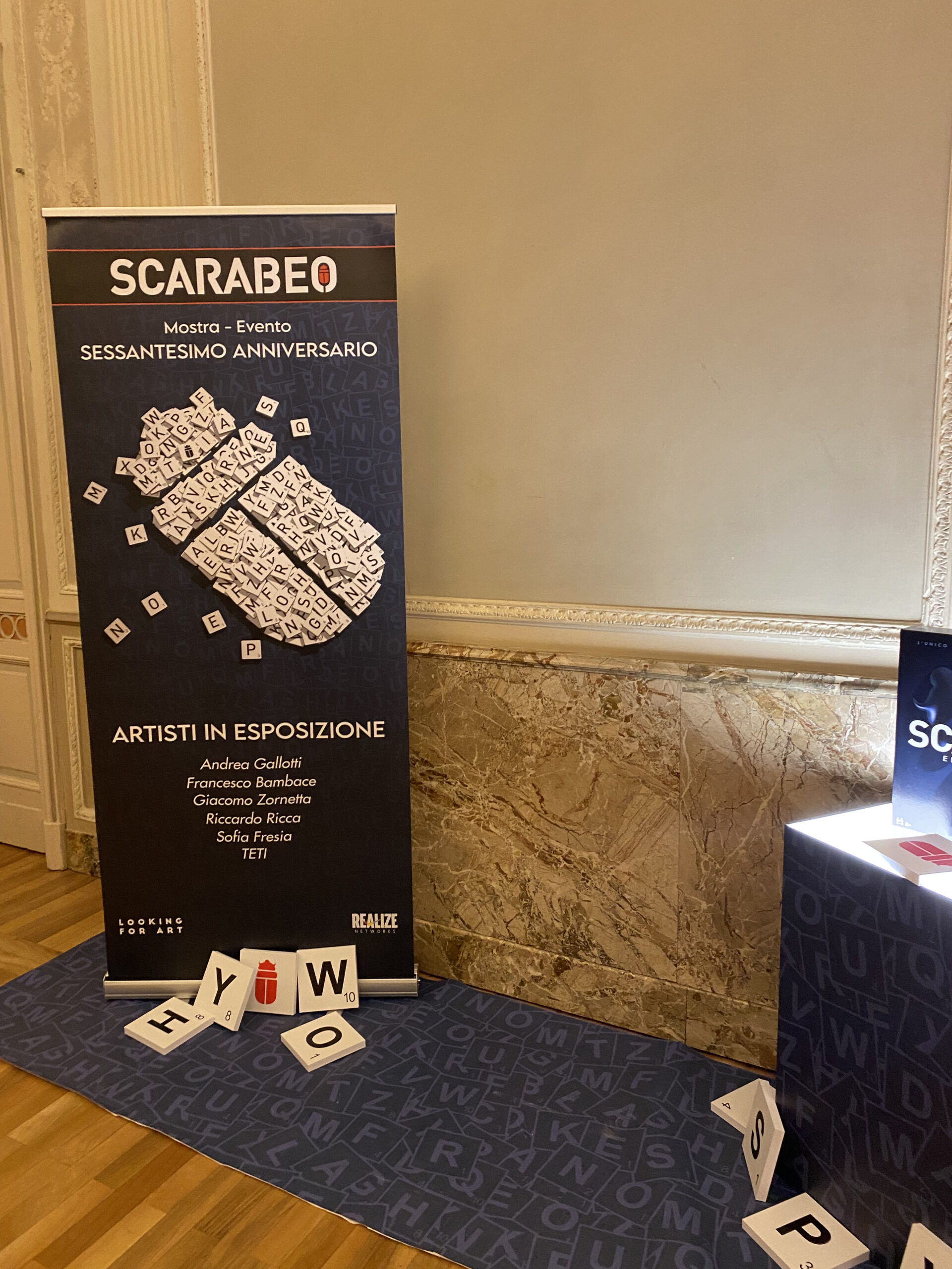 Scarabeo celebra 60 anni di parole con una mostra – evento a Milano