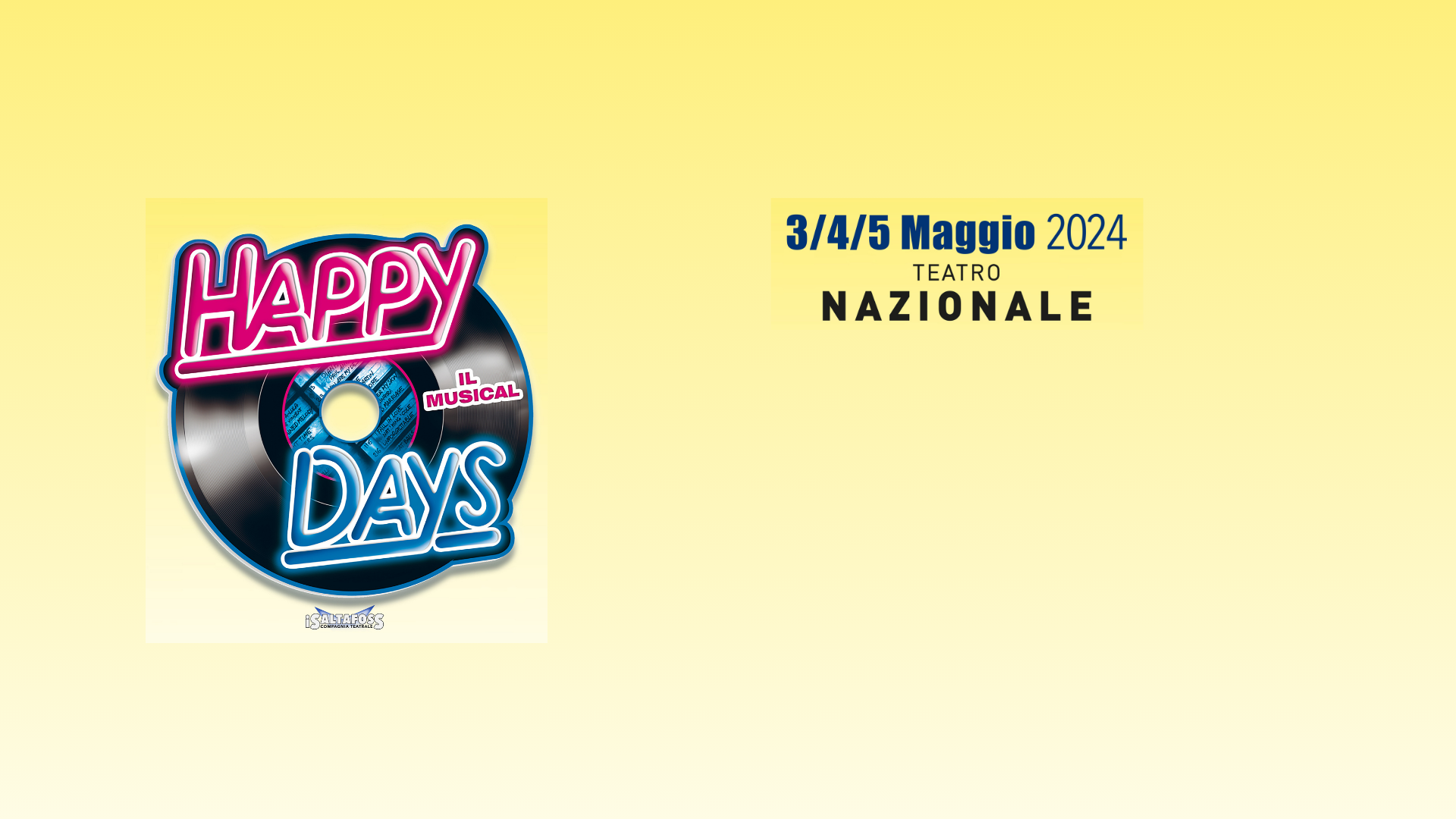 50 anni di Happy Days: musical indimenticabile omaggia un classico della TV